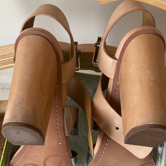 Sam Edelman Metallic/leather Sandals - Picture 8 of 9